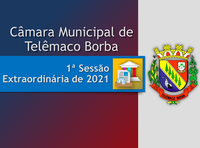1ª Sessão Extraordinária de 2021