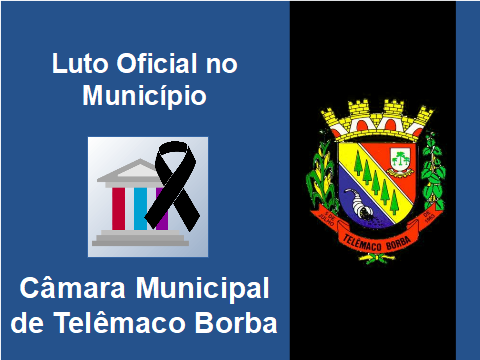 Luto Oficial - Falecimento Vereador Guidimar