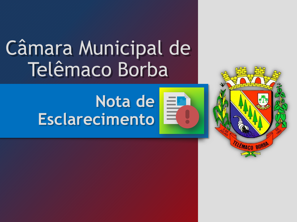 Nota de Esclarecimento