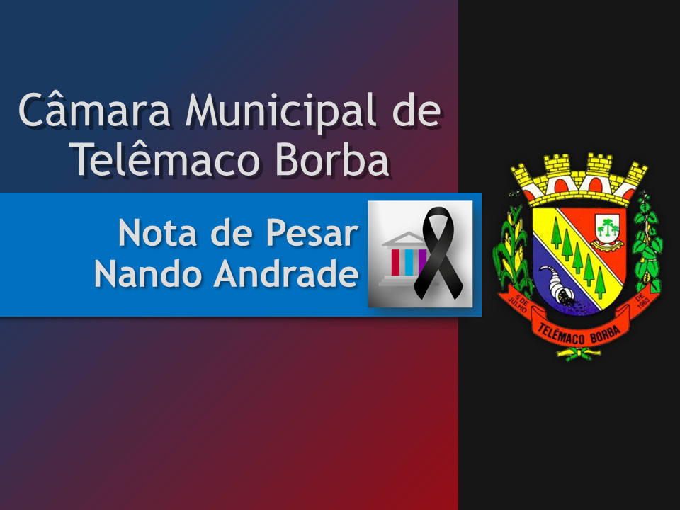 Nota de Pesar – Falecimento Nando Andrade