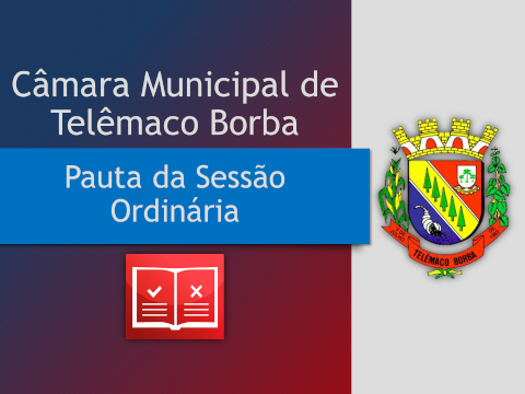 Pauta da Sessão Ordinária 11-03-2019